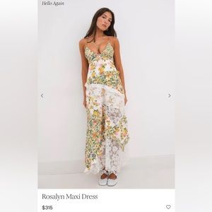 For Love and Lemons Rosalyn Dress